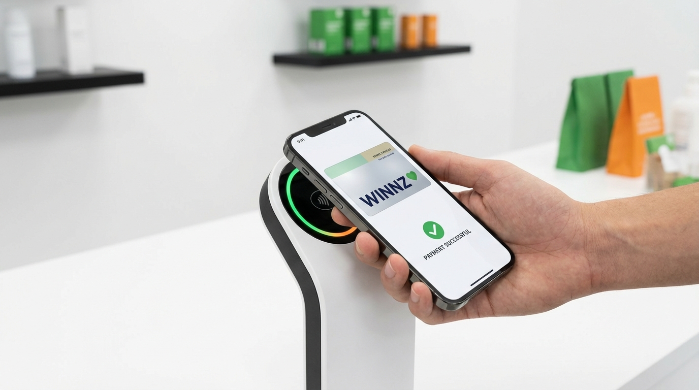 Tap to pay illustration